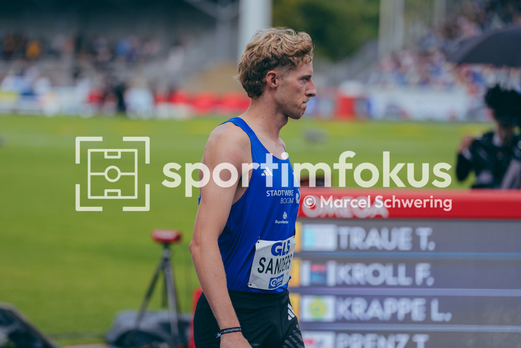 Deutsche Meisterschaften der Frauen und Männer 2026 | Manuel Sanders, TV Wattenscheid 01, 400-Meter-Lauf, Halbfinale, Deutsche Meisterschaften der Frauen und Männer 2026, Lohrheidestadion Bochum-Wattenscheid, 25.07.2026. Foto: Marcel Schwering / sportimfokus - Realisiert mit Pictrs.com