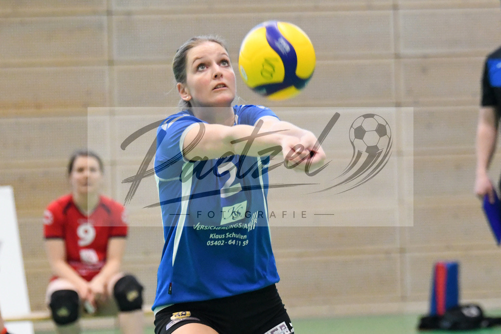 20200202_VCOOTB_0106 | Volleyball, Frauen:   waehrend des Spiels der Regionalliga NordWest zwischen VC Osnabrueck und Oldenburger TB in der Schlosswall-Halle am 02.02.2020 in Osnabrueck, Deutschland. - Realisiert mit Pictrs.com