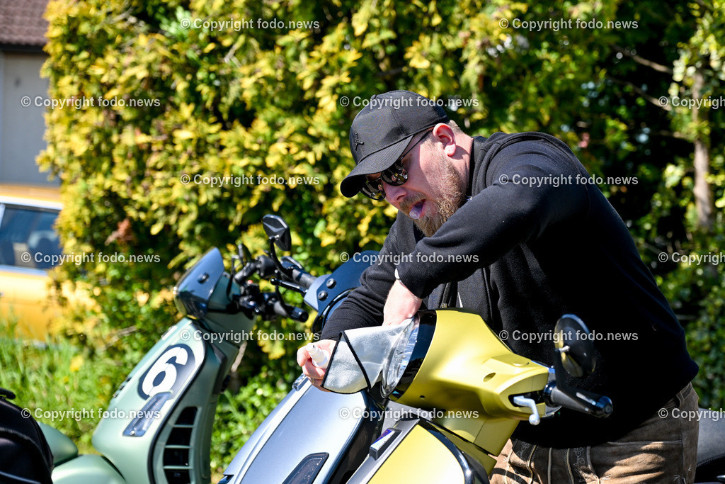 Lets Vespa togehter 2025_ Vespatreffen Neuhofen_ 27.04.2025-109 | 27.04.2025, Neuhofen, Kremsmuenster, AUT, Lets Vespa togehter 2025, Vespatreffen, im Bild Teilnehmer Vespatreffen, Motorsport Stadler©Copyright: Harald Dostal / fodo.media   Alle Bilder honorarfrei