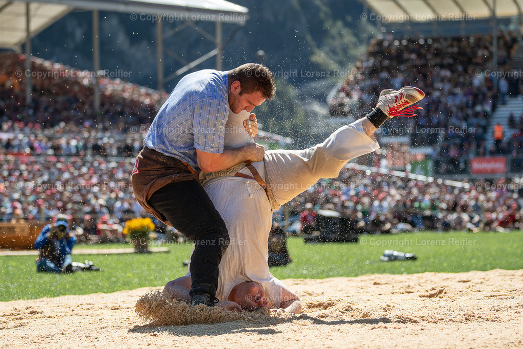Schwingen -  ESAF Sonntag 2025 | Mollis, 31.8.25, Schwingen - ESAF Sonntag.
