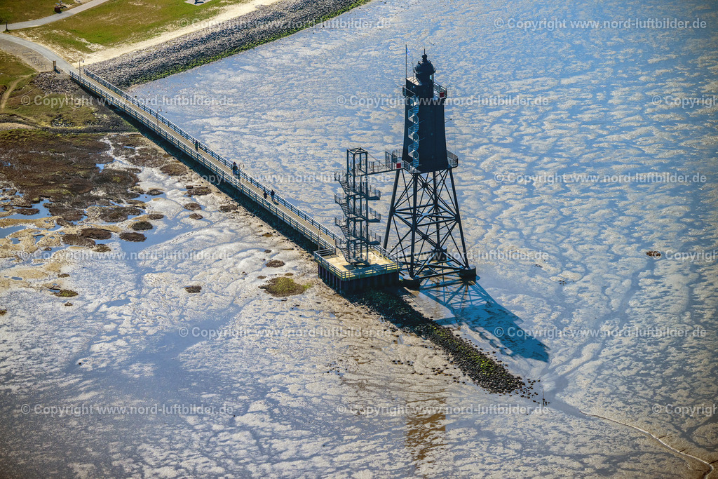 Dorum_Leuchtturm_Obereversand_ELS_3078060423 | WURSTER NORDSEEKüSTE 06.04.2023 Leuchtturm - Leuchtturmdenkmal Obereversand als historisches Seefahrtszeichen im Küstenbereich der Nordsee im Ortsteil Dorum in Wurst Nordseeküste im Bundesland. Weiterführende Informationen bei: Kurverwaltung Wurster Nordseeküste. // Lighthouse as a historic seafaring character in the coastal area of North Sea in the district Dorum in Wurst Nordseekueste in the state. Further information at: Kurverwaltung Wurster Nordseekueste. Foto: Martin Elsen