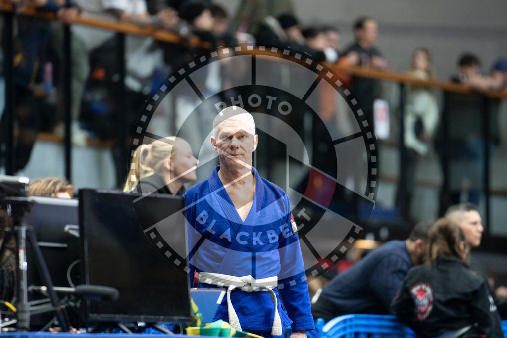 20240119PBB3670 | Fighters compete during the IBJJF European Championship in Paris, France, on January 19, 2024.