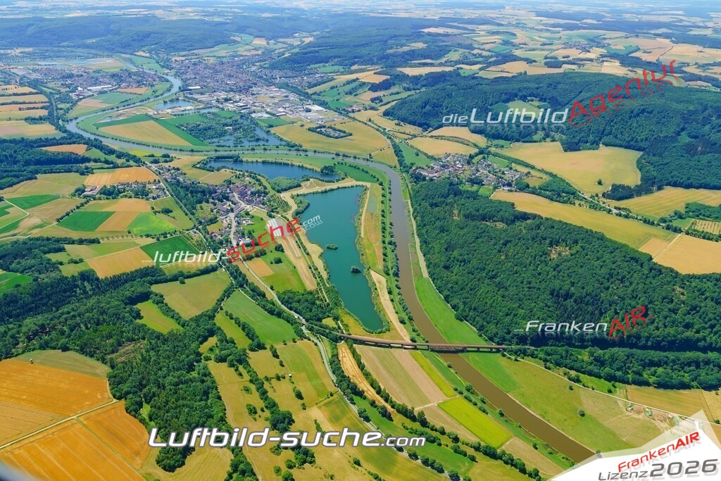 aktuelles Luftbild von  Meinbrexen - Luftaufnahme wurde 2018 von https://frankenair.de mittels Flugzeug (keine Drohne) erstellt.