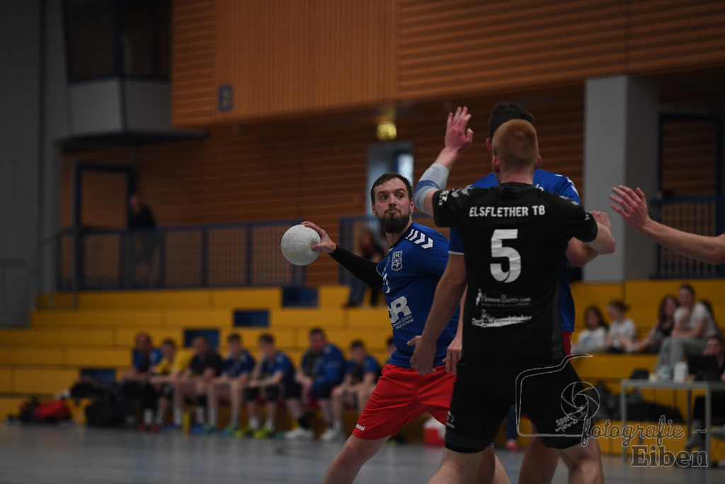 VFL Rastede-Elsflether TB 2 | VFL Rastede (blau)-Elsflether TB 2 (schwarz) am 06.04.2024 in Rastede (Sporthalle Feldbreite), Deutschland, Photo: Philip Eiben 2024 - Realisiert mit Pictrs.com