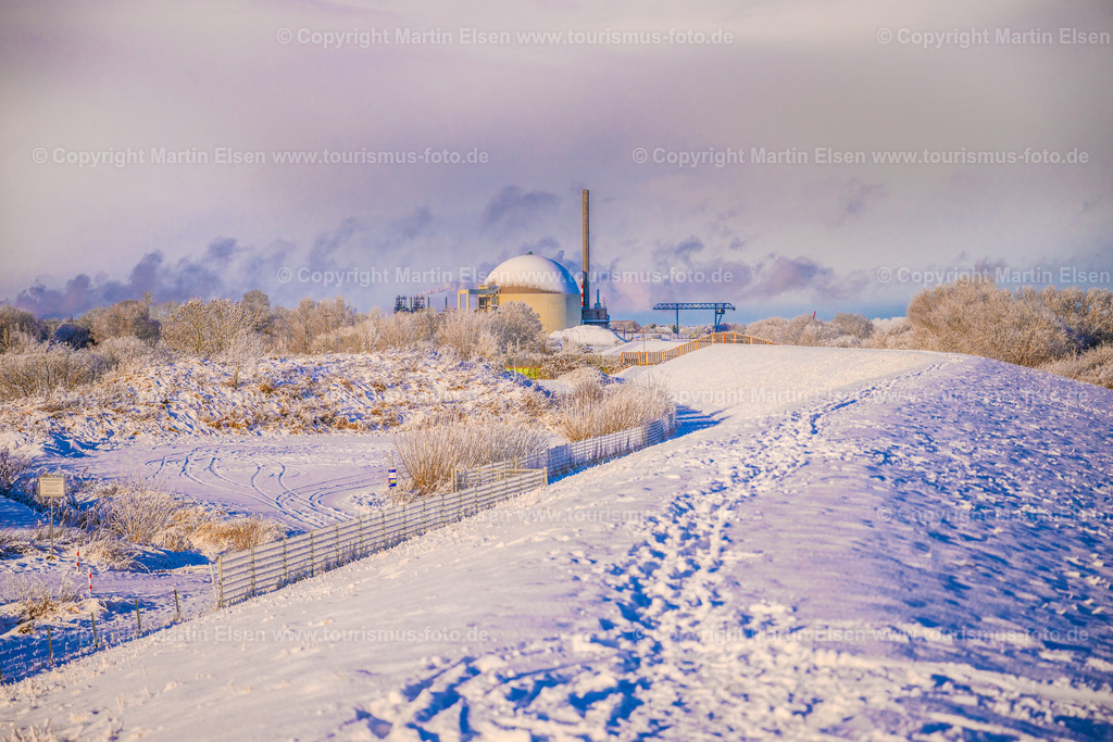 Stade AKW Bassenfleth Elbe Winter Schnee_ELS_2362030126 | Fotos aus den Touristenorten aus Norddeutschland. - Realisiert mit Pictrs.com