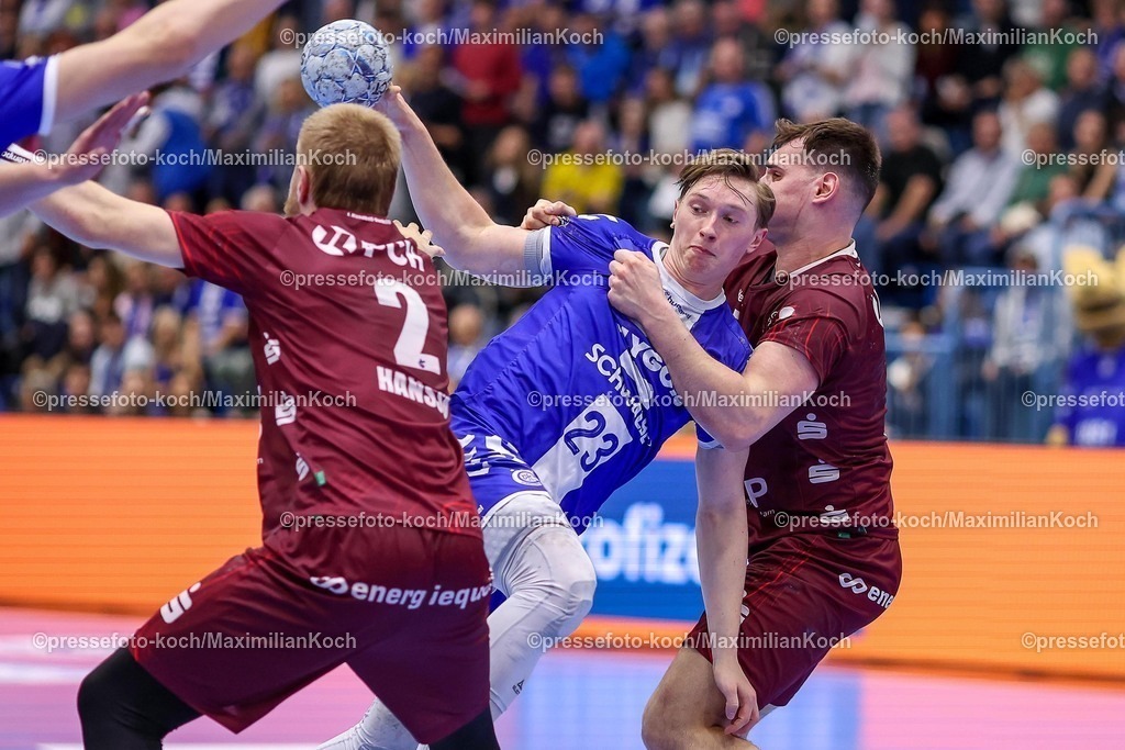 Gum25042501102 | 25.04.2025, Handball, HBL, VfL Gummersbach - 1. VfL Potsdam, Schwalbe-Arena: Ole Pregler (GUM #23) 