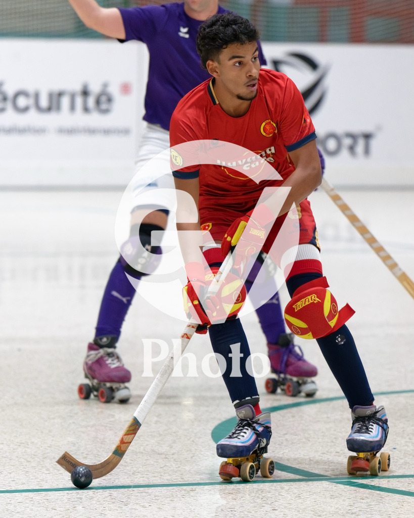 LNA - Geneve RHC v RC Biasca |  during the LNA match between Geneve RHC and RC Biasca at Centre Sportif Queue D'Arve in Geneve, Switzerland