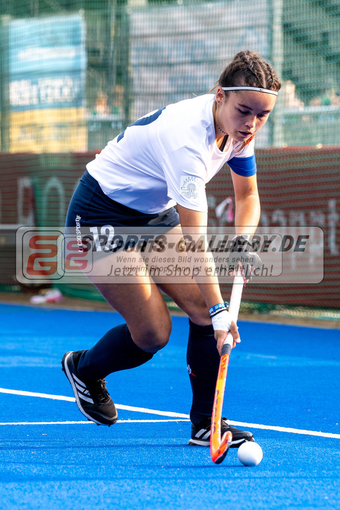 SFE_20230713_0039 | EuroHockey EM U18 Girls France vs Belgium am 13.07.2023 in Krefeld (Gerd-Wellen-Hockeyanlage), Photo: Stephan Fehrmann 2023 (Sports-Gallery)