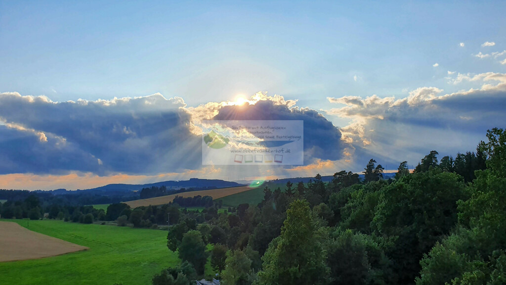 Förmitzspeicher Sonnenuntergang Sommer | Impressionen rund um Hochfranken - Frankenwald - Fichtelgebirge - Realisiert mit Pictrs.com