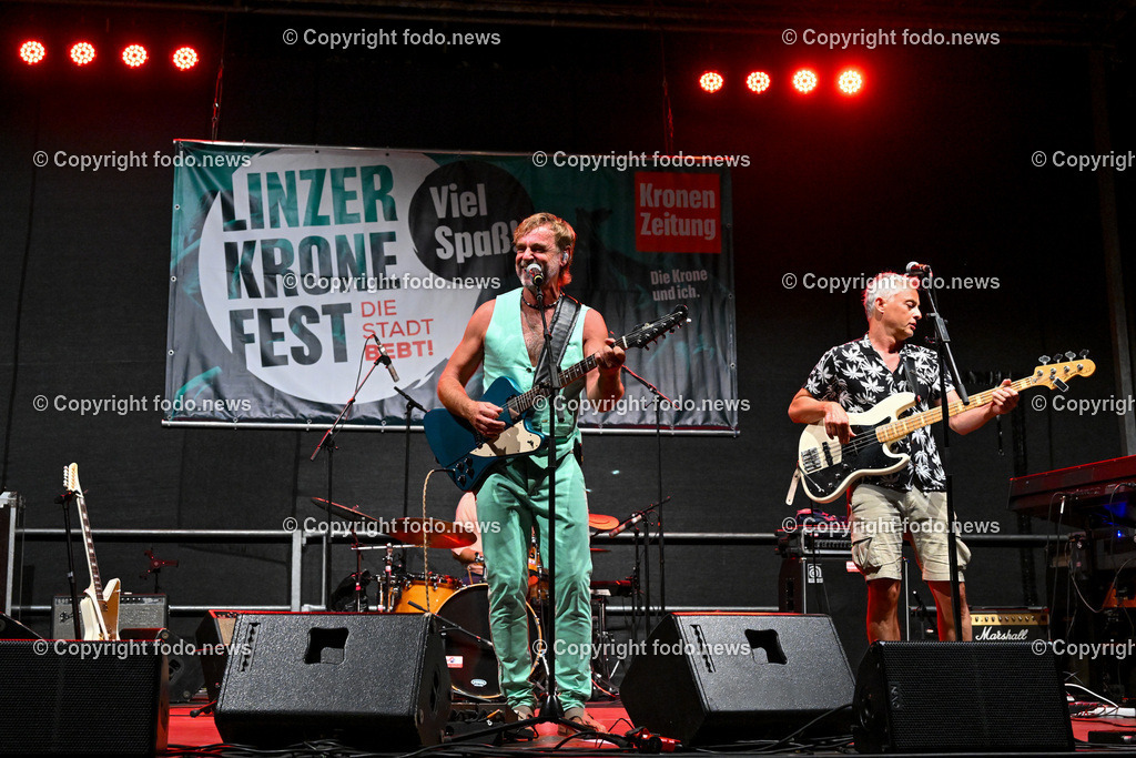 Linzer Kronefest 2023_ 18.08.2023-101 | 18.08.2023, Linzer Kronefest 2023, AUT, im Bild Linzer Kronefest 2023, Local Heroes Buehne, Gabauer