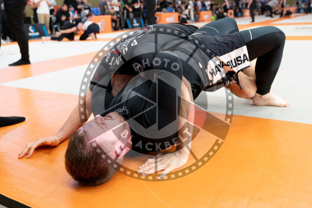 20240915PBB3541 | Athletes compete during the Grappling Industries’ grappling and Brazilian jiu-jitsu competition in Berlin, on September 15, 2024.