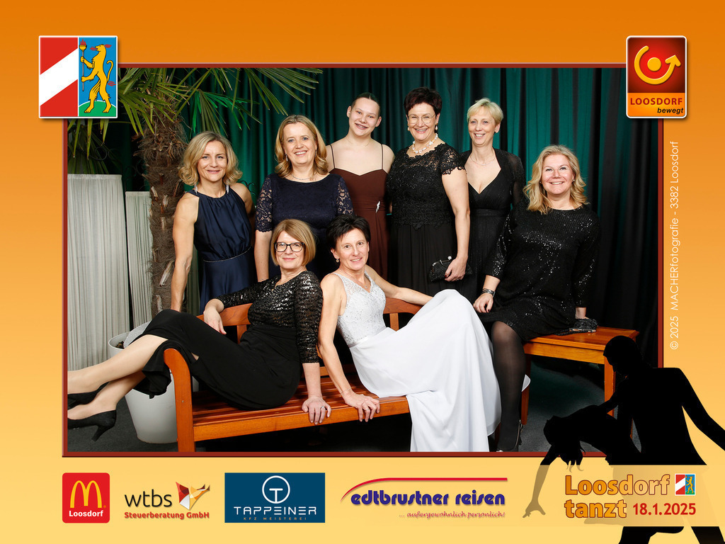 LoosdorfTanzt25_8782 | Ballfotografie - Loosdorf tanzt am 18.01.2025 in der Losensteinhalle LOOSDORF. Vielen Dank den Sponsoren:Edtbrustner Reisen /wtbs Steuerberatung /Autohaus Tappeiner/McDonalds Loosdorf