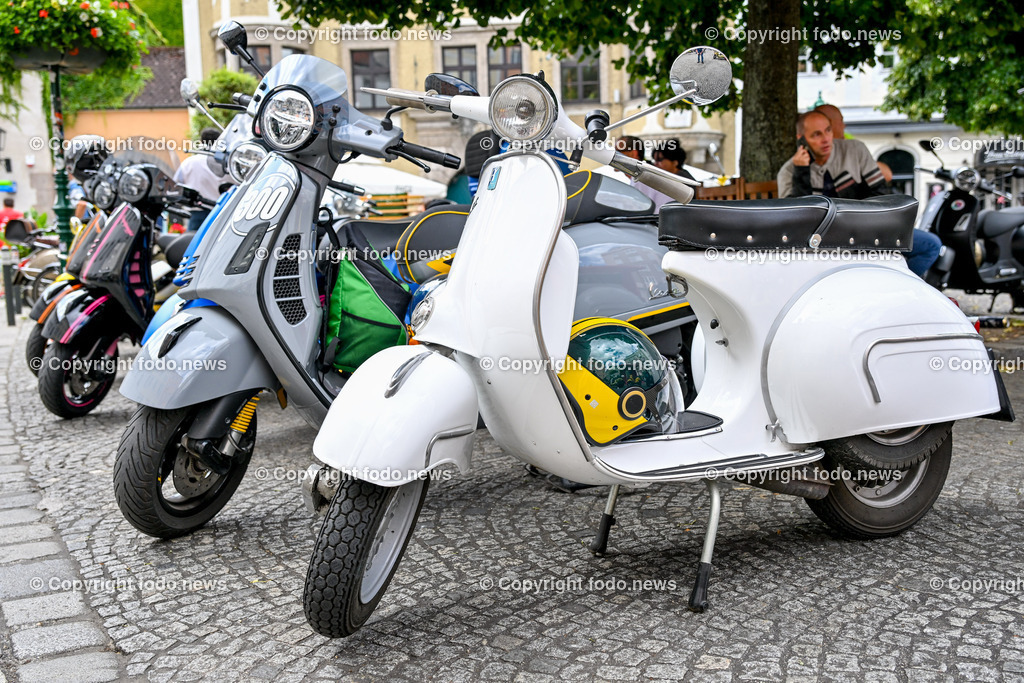 Vespatreffen 2024 Altstadt Linz_ 15.06.2024-29 | 15.06.2024, Linz, AUT, Altstadt Linz, im Bild Vespatreffen in der Altstadt Linz 2024©Harald Dostal / fodo.news