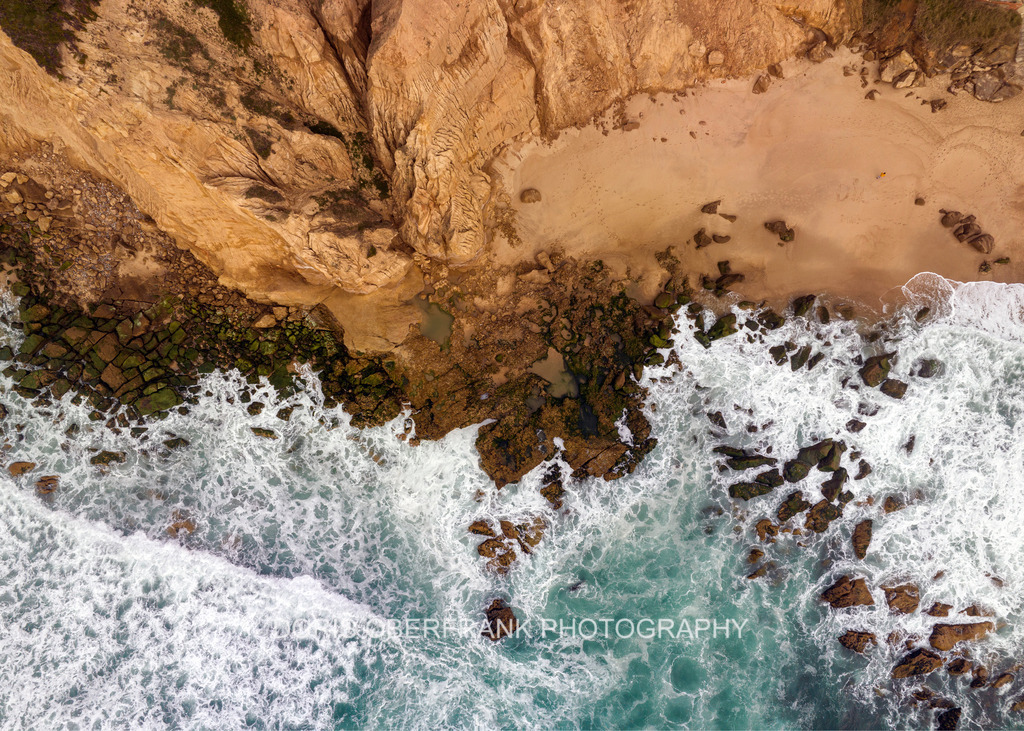 Meditative coastline II | Praia De Vale Furado near Nazaré:  Meditative coastline II - Realisiert mit Pictrs.com