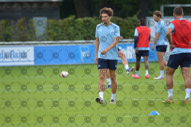 RGE_9728 | Hertha BSC, 2.Bundesliga, Herren, Fußball, Training auf dem Schenckendorffplatz, Mittwoch 29.07. 2026, Saison 2026/27, im Bild Selim Telib (Hertha BSC ),   Fotograf: Ralf Gebhardt - Realisiert mit Pictrs.com