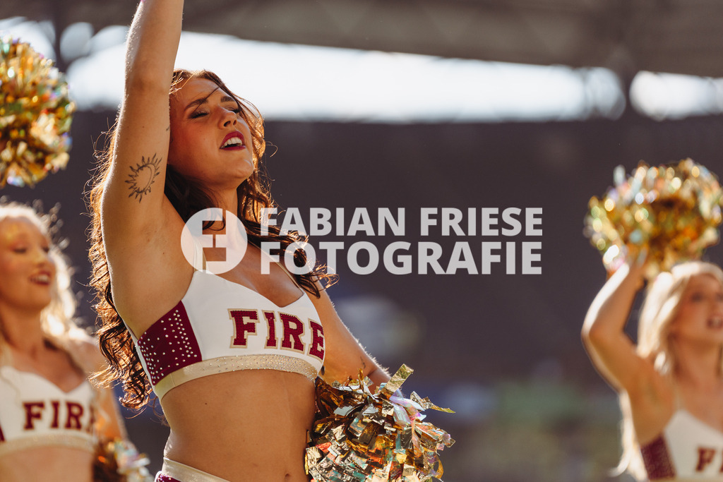 GER Rhein Fire vs. Alpine Rams, American Football, AFLE, Saison 2026, 01.08.2026 | GER Rhein Fire vs. Alpine Rams, American Football, AFLE, Saison 2026, 01.08.2026Foto: Eibner-Pressefoto/Fabian Friese - Realisiert mit Pictrs.com