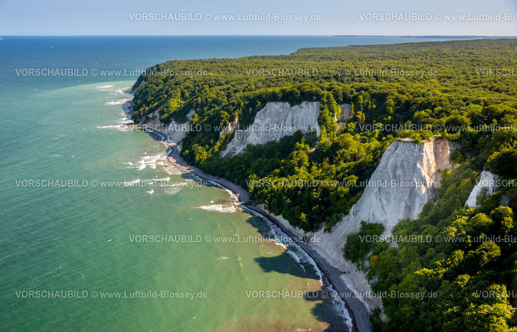 Ostsee16062435Ruegen_Koenigsstuhl | Kreideküste bei Sassnitz im Nationalpark Jasmund, Rügen, Ostseeküste,Mecklenburg-Vorpommern, Vorpommern, Mecklenburg-Vorpommern, Deutschland