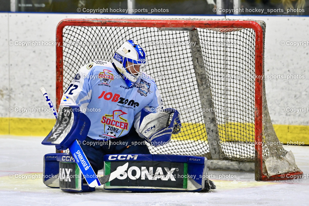 EHC Althofen vs. ESC Steindorf 6.3.2024 | #72 Moser Lucas ESC Steindorf, EHC Althofen vs. ESC Steindorf 6.3.2024, EHC Althofen vs. ESC Steindorf am 06.03.2024 in Althofen (Stadthalle Althofen ), Austria, (Photo by Bernd Stefan)
