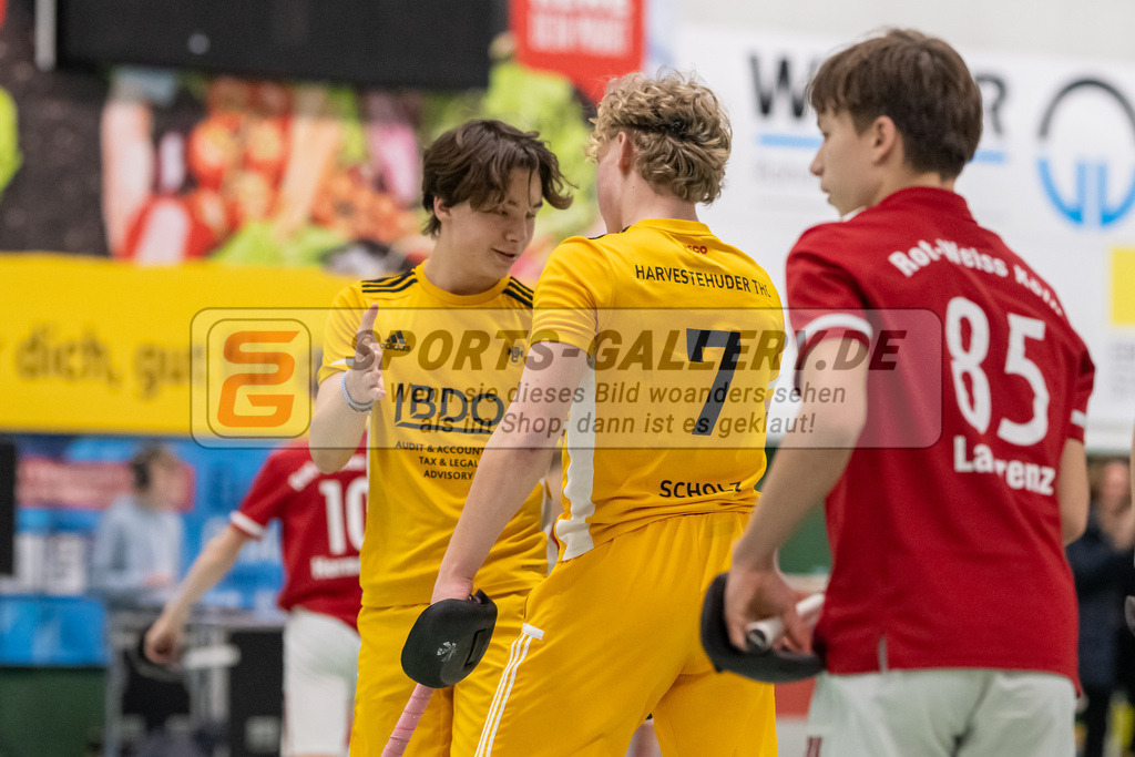 SFE_20230304_0029 | Deutsche Meisterschaft Männliche U16 Halle 2023 am 04.03.2023 in Köln (KTHC Stadion Rot-Weiss Köln Tennis and Hockey Club), Photo: Stephan Fehrmann 2022 (Sports-Gallery)
