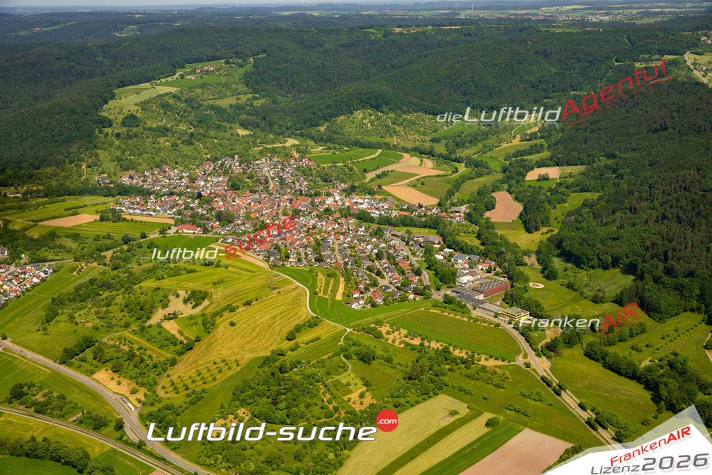 Das Luftbild zeigt Steinenberg Rudersberg - Die Luftaufnahme wurde 2023 vom UL-Flugzeug aus erstellt ( keine Drohne ) - Hochauflösende Luftaufnahme - Für grossformatige Ausdrucke geeignet. Die Geschenkidee !Mit Lizenz und Bildrechte bestellbar