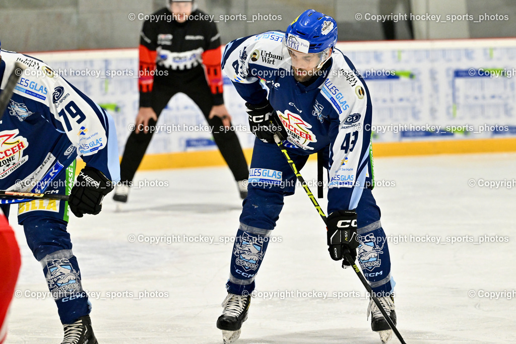 ESV FERLACH vs. ESC SOCCERZONE STEINDORF | #43 Oraze Martin ESC Steindorf, ESV FERLACH vs. ESC SOCCERZONE STEINDORF, ESV FERLACH vs. ESC SOCCERZONE STEINDORF am 22.11.2024 in Ferlach (Eishalle Ferlach ), Austria, (Photo by Bernd Stefan)