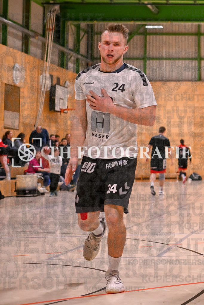 GER, SG Maulburg/Steinen - TV St. Georgen, Handball, Landesliga, 16. Spieltag, Saison 2023/2024, 17.02.2024 | Louis Struss (TV St. Georgen/Schw., #24)

GER, SG Maulburg/Steinen - TV St. Georgen, Handball, Landesliga, 16. Spieltag, Saison 2023/2024, 17.02.2024

Foto: TH Fotografie/Thomas Hess