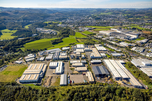 Attendorn230908781 | Luftbild, Gewerbegebiet Askay, Attendorn, Sauerland, Nordrhein-Westfalen, Deutschland