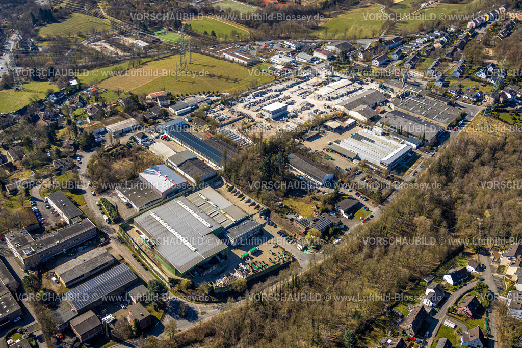 Herdecke250303227 | Luftbild, Gewerbegebiet Nierfeldstraße, Ostende, Herdecke, Ruhrgebiet, Nordrhein-Westfalen, Deutschland