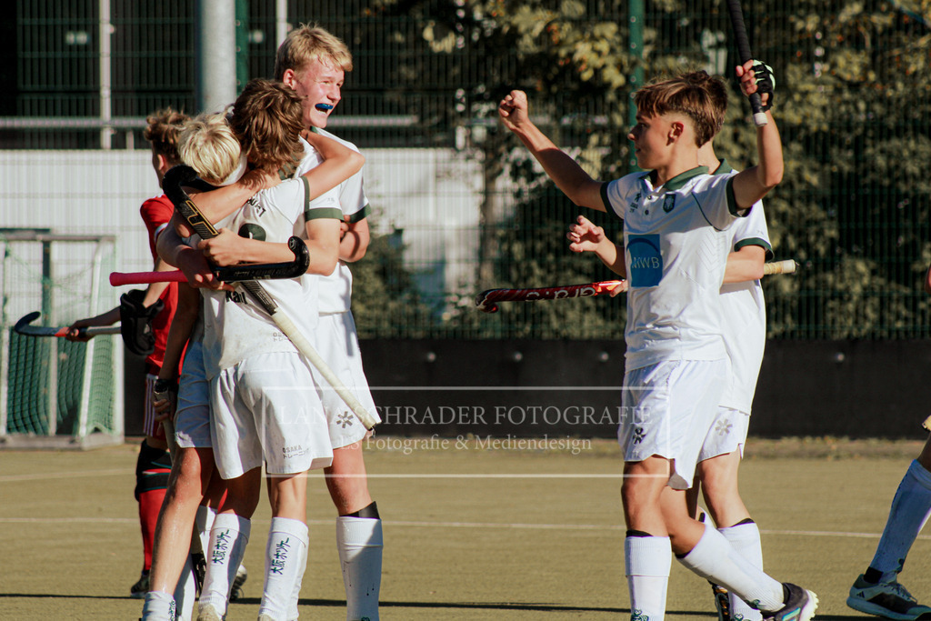 MU14 FINALE Westdeutsche Meisterschaft  Rot-Weiß Köln - HTC Uhlenhorst Mülheim 24.09.23 Düsseldorf-097 | lanaschraderfotografie - Realisiert mit Pictrs.com