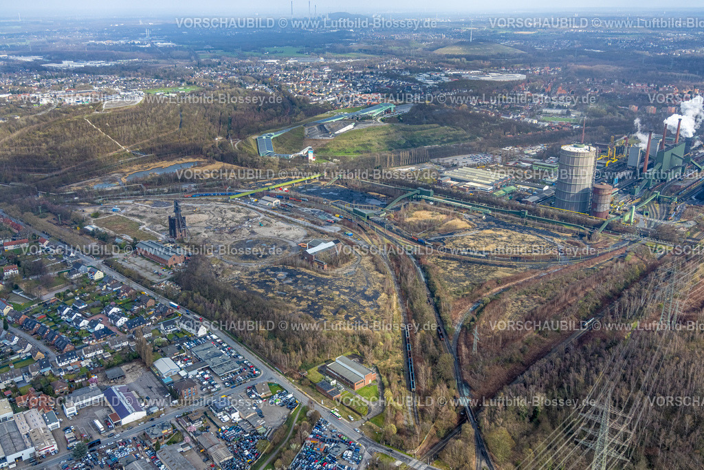 Bottrop260306171FreiheitEmscher | Luftbild, „Freiheit Emscher“ großes interkommunalen Stadtentwicklungsprojekte in NRW, von Essen, Bottrop und RAG Montan Immobilien, 1.700 Hektar, inklusive 150 Hektar ehemaliger Bergbauflächen, entsteht bis ca. 2030 ein neuer, nachhaltiger urbaner Raum für innovat, , Batenbrock-Süd, Bottrop, Ruhrgebiet, Nordrhein-Westfalen, Deutschland