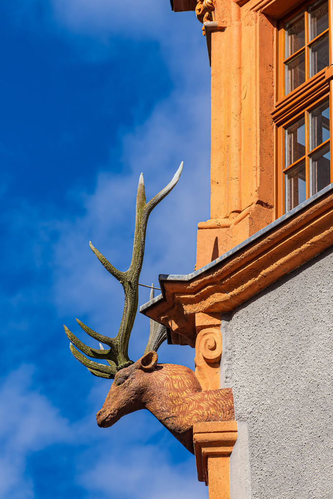 Detail eines historischen Gebäude in der Stadt Görlitz | Detail eines historischen Gebäude in der Stadt Görlitz.