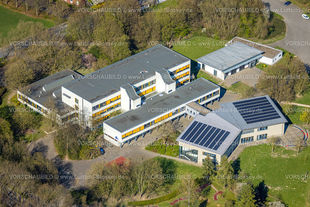 Werne250403406 | Luftbild, Anne-Frank-Gymnasium, Werne, Ruhrgebiet, Nordrhein-Westfalen, Deutschland