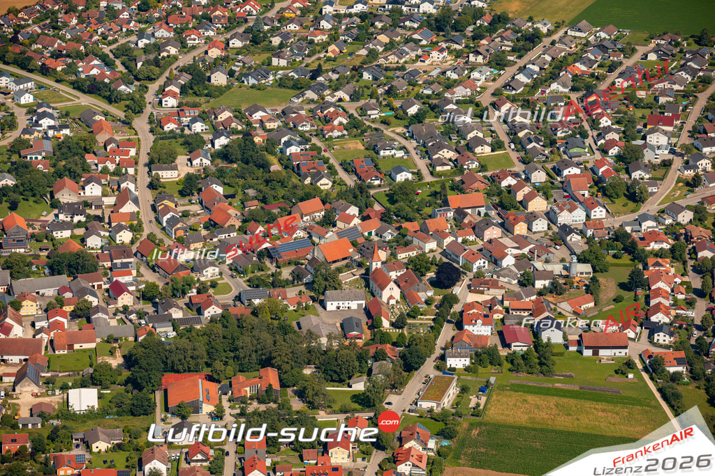Das Luftbild zeigt :  Böhmfeld - Die Luftaufnahme wurde 2024 vom UL-Flugzeug aus erstellt ( keine Drohne ) - Hochauflösende Luftaufnahme - Für grossformatige Ausdrucke geeignet. Die Geschenkidee !Mit Lizenz und Bildrechte bestellbar