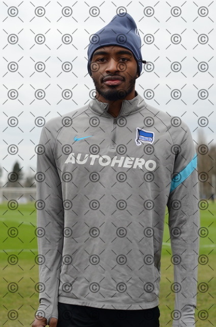 RGE_7485 | Myziane Maolida kam im August 2021 vom OGC Nizza nach Berlin. 2024 endete für den Flügelstürmer seine Zeit in Berlin. Er ist Nationalspieler der Komoren. Fotograf: Ralf Gebhardt - Realisiert mit Pictrs.com