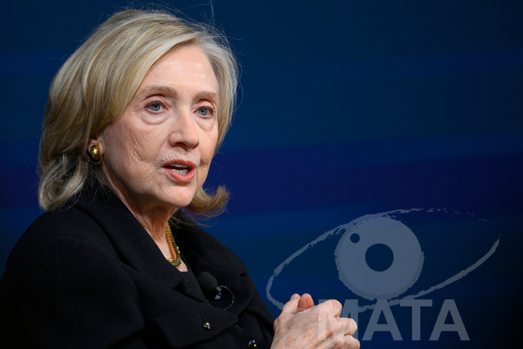 _DWA4100 | Die US-Politikerin Hillary Clinton auf der Veranstaltung Bridging Scholarship and Statecraft im Rahmen der Münchner Sicherheitskonferenz 2026. München, 13.02.2026 Bayern Deutschland  - Realisiert mit Pictrs.com