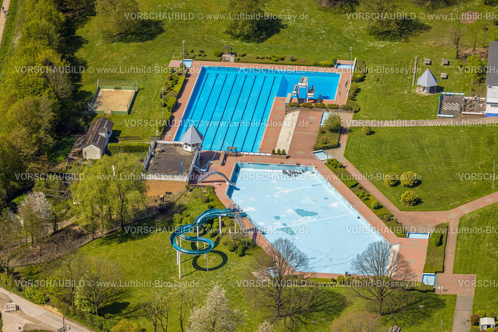 Heiligenhaus230407699 | Luftbild, Freibad und Hallenbad HeljensBAD, Heiligenhaus, Ruhrgebiet, Nordrhein-Westfalen, Deutschland