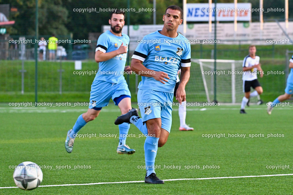 SV Spittal vs. SVG Bleiburg | #12 Lazar Gacic SVG Bleiburg, SV Spittal vs. SVG Bleiburg, SV Spittal vs. SVG Bleiburg am 14.08.2024 in Spittal an der Drau (Goldeck Stadion), Austria, (Photo by Bernd Stefan)