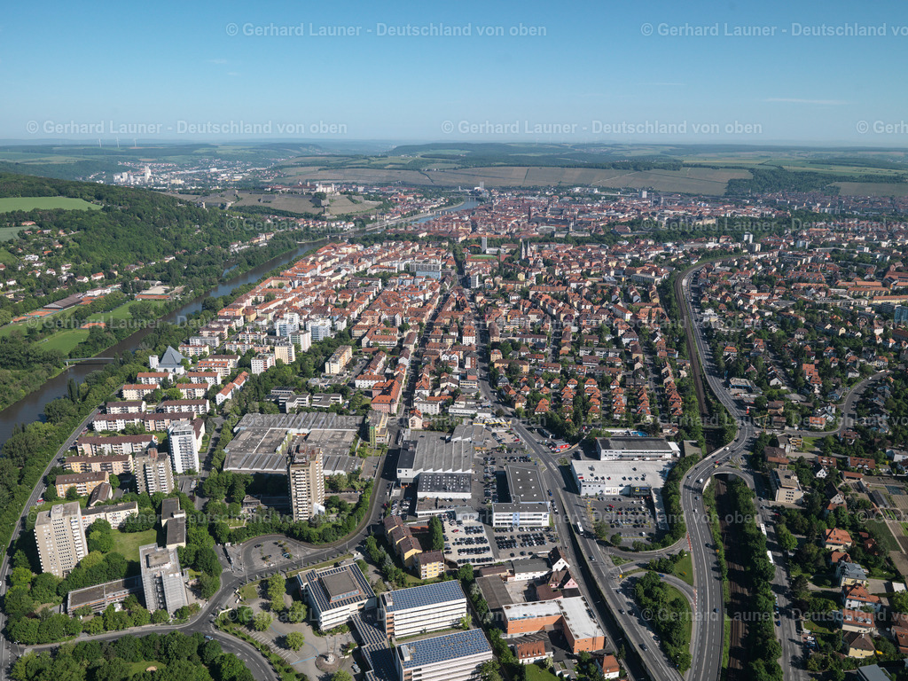3092023 | Blick über die Sanderau von Süd nach Nord 2010
