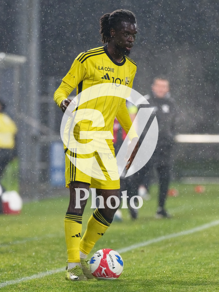 dieci Challenge League - FC Stade Nyonnais v Neuchatel Xamax FCS |  during the dieci Challenge League match between FC Stade Nyonnais and Neuchatel Xamax FCS at Centre sportif de Colovray in Nyon, Switzerland
