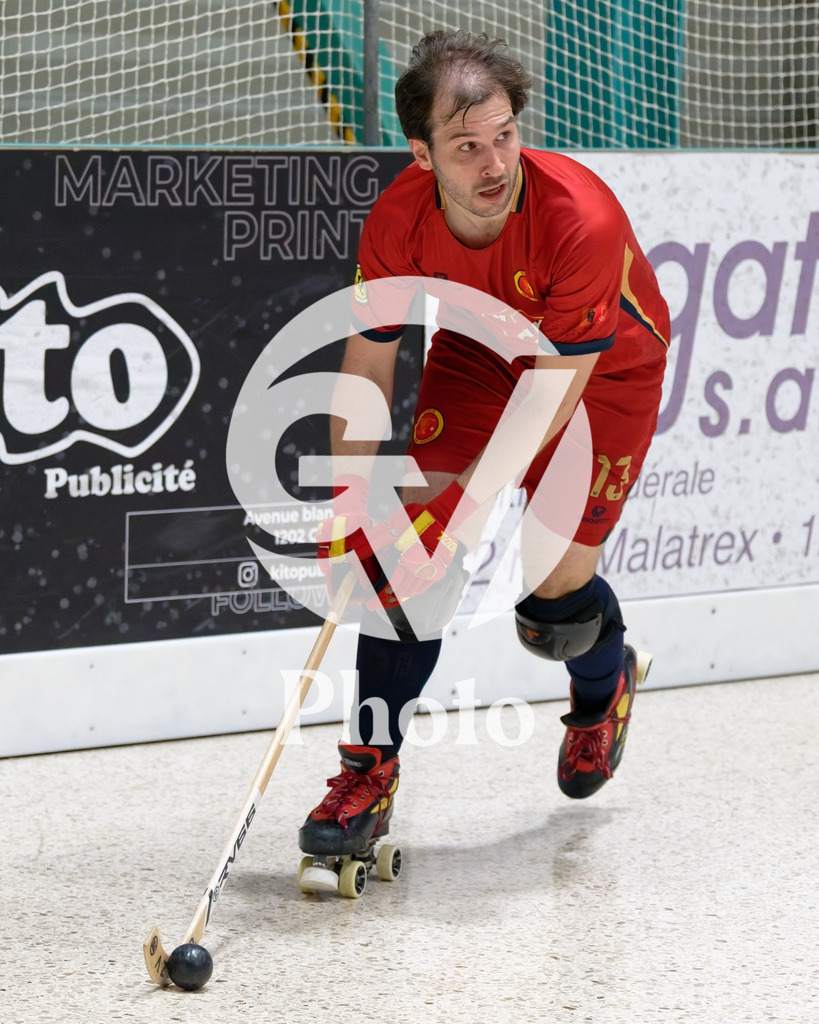 LNA - Geneve RHC v RC Biasca |  during the LNA match between Geneve RHC and RC Biasca at Centre Sportif Queue D'Arve in Geneve, Switzerland