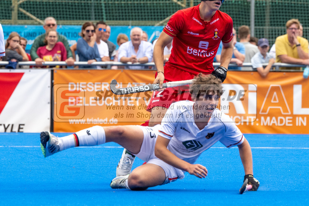 SFE_20230716_0308 | EuroHockey EM U18 Boys Final Belgium vs Germany am 16.07.2023 in Krefeld (Gerd-Wellen-Hockeyanlage), Photo: Stephan Fehrmann 2023 (Sports-Gallery)