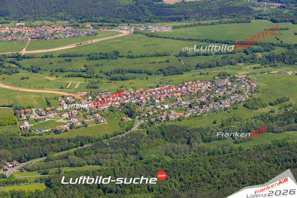 Die Luftaufnahme Waldberg - Sandberg wurde 2022 vom Flugzeug aus (keine Drohne) erstellt. Hohe Auflösung -für große Poster und Wandbilder geeignet - Garantiert!