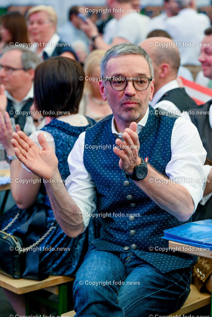 Urfahraner Jahrmarkt_ 1.Mai Kundgebung FPOE_ 01.05.2025-119 | 01.05.2025, Urfahraner Jahrmarkt, AUT, 1.Mai Kundgebung FPOE, im Bild Herbert Kickl (FP, Bundesparteiobmann)