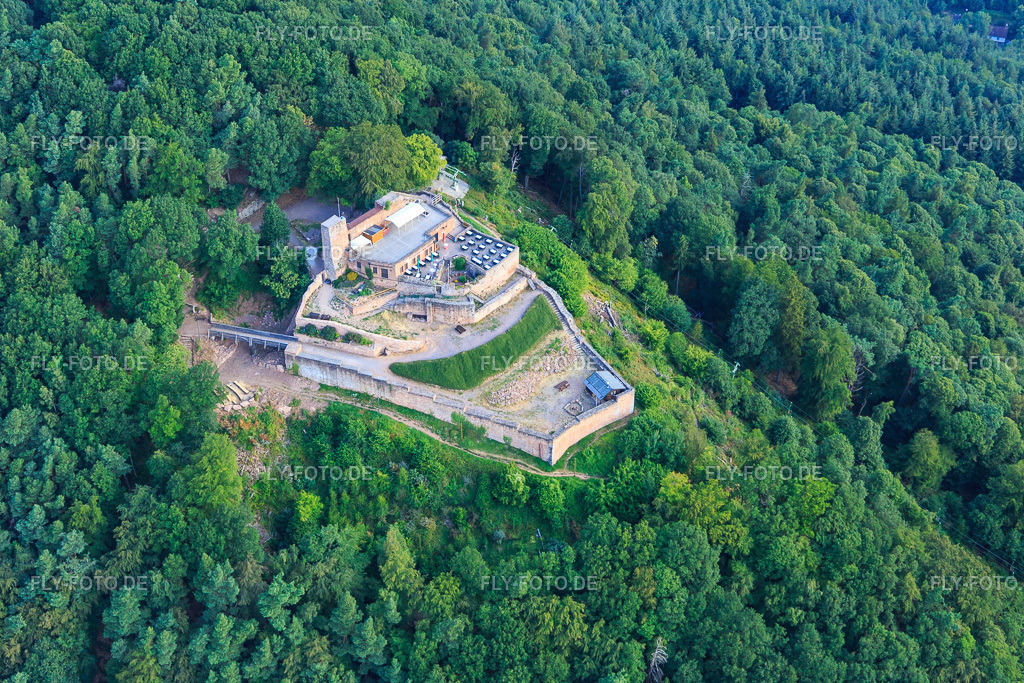 Burgruine Rietburg www.rhodt.de | Luftbild: Burgruine Rietburg www.rhodt.de in Rhodt unter Rietburg im Bundesland Rheinland-Pfalz in Deutschland. Foto: IMG_108834.jpg vom 15.07.2018 durch Werner Riehm/FLY-FOTO.de - Realisiert mit Pictrs.com