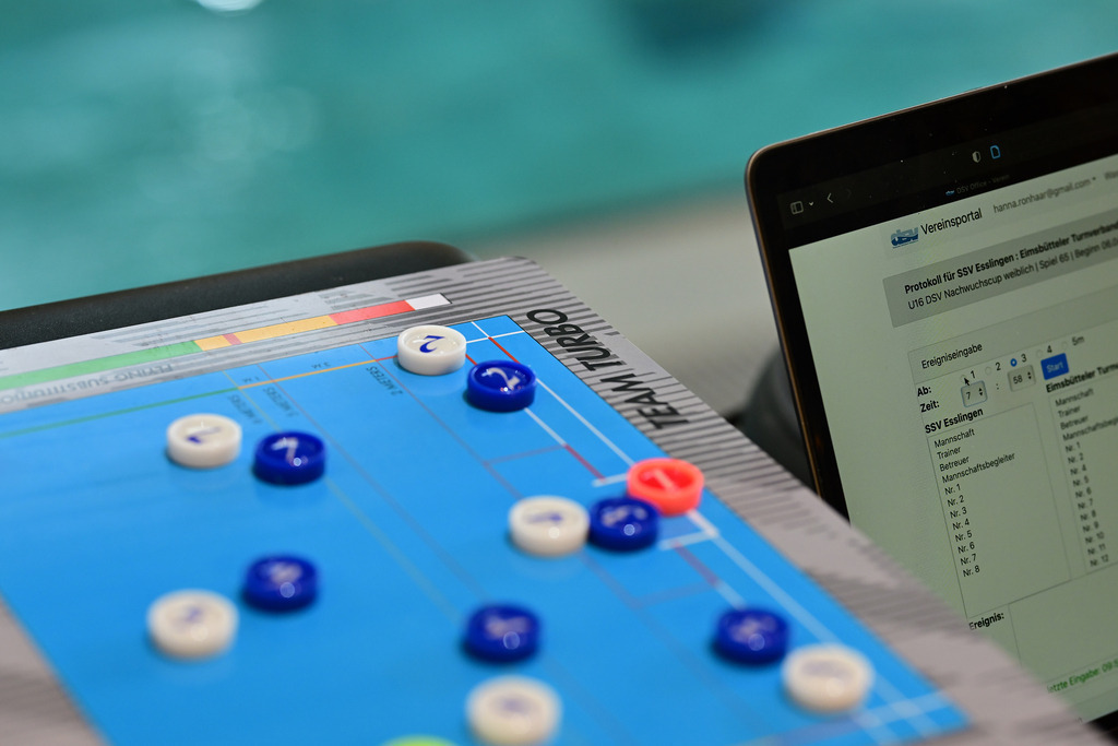 Wasserball I Juniorinnen I Saison 2024-2025 I DSV-Nachwuchscup U16 I SSV Esslingen - Eimsbütteler TV I 49442 | Der Sportfotograf. - Realisiert mit Pictrs.com