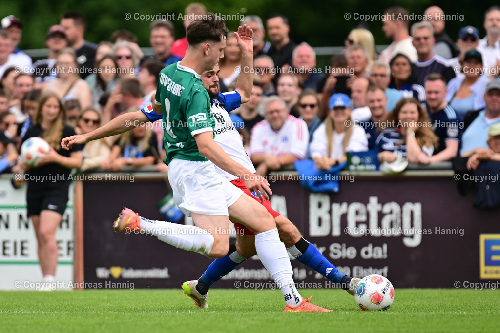 Fußball I Herren I Testspiel  I TSV Elstorf - Hamburger SV I 5.7.2025 | a-hannig - Realisiert mit Pictrs.com