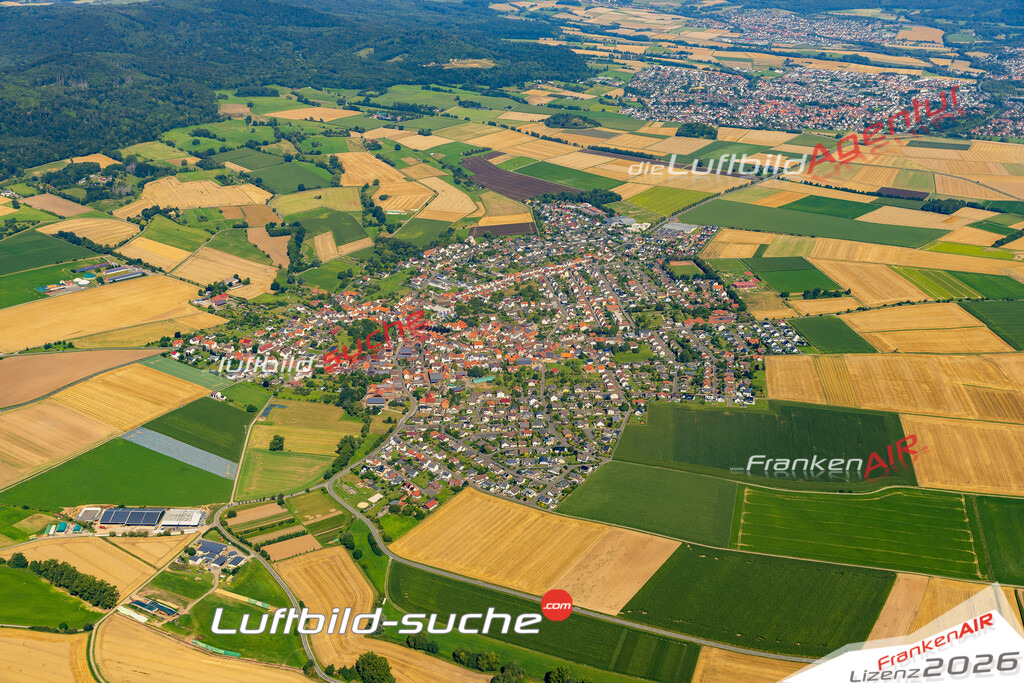Luftaufnahme von  - Die Luftaufnahme wurde 2025 vom UL-Flugzeug heraus erstellt ( keine Drohne ) - Hochauflösende Luftaufnahme - für professionelle Ausdrucke geeignet.Hier alle&nbsp;Infos zur Lizenzierung der LuftaufnahmeWir fliegen auch dieses Jahr wieder in Ihre Region um Luftbilder zu erstellen.- Luftbild anfragen
