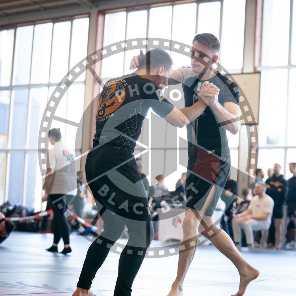 20240309PBB5733 | Fighters compete during the International Luta Livre (ILLCS) Spring Championship in Hannover, Germany, on March 9, 2024.