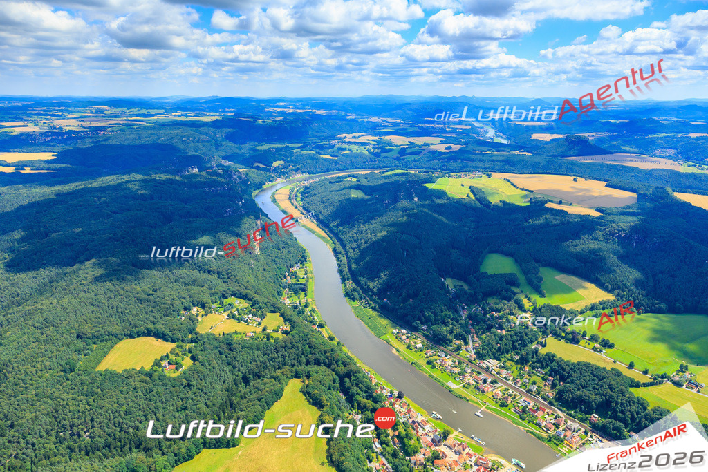 Die Luftaufnahme der Stadt Stadt-wehlen wurde vom UL-Flugzeug heraus erstellt ( keine Drohne )- hohe Auflösung für beste Qualität