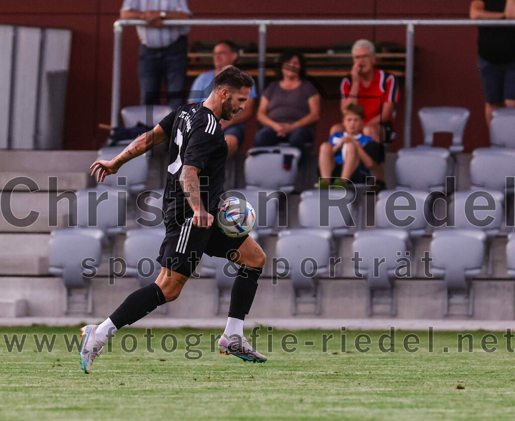 2023-08-25_078_FC_Finsing_gegen_FC_Lengdorf | Finsing, Deutschland, 25.08.2023:
Fußball, Kreisliga 2023 / 2024, 6. Spieltag, FC Finsing gegen FC Lengdorf, Endergebnis: 5:0

Markus Rickhoff (FC Finsing, #7)

Foto: Christian Riedel / fotografie-riedel.net